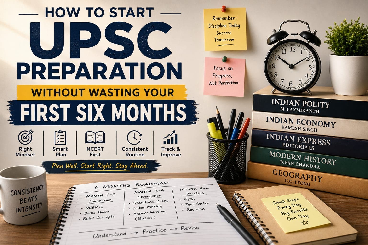 How to start UPSC preparation without wasting your first six months