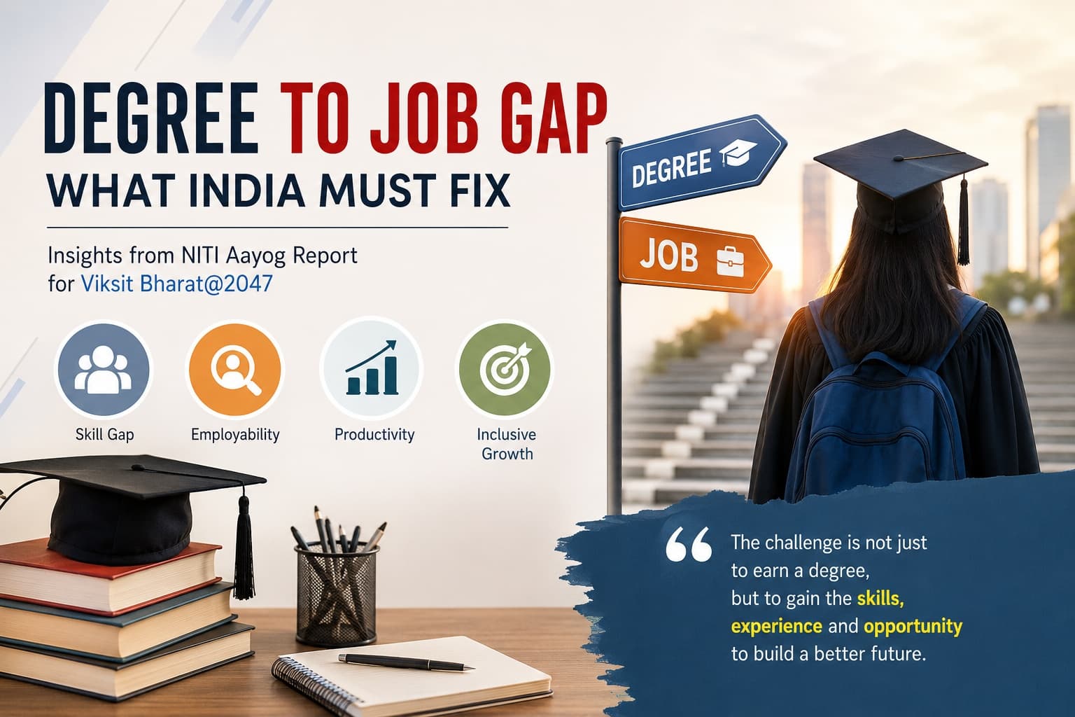 India’s Degree-to-Job Gap: What the NITI Aayog Report Means for UPSC Aspirants